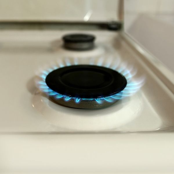 Propane stove top